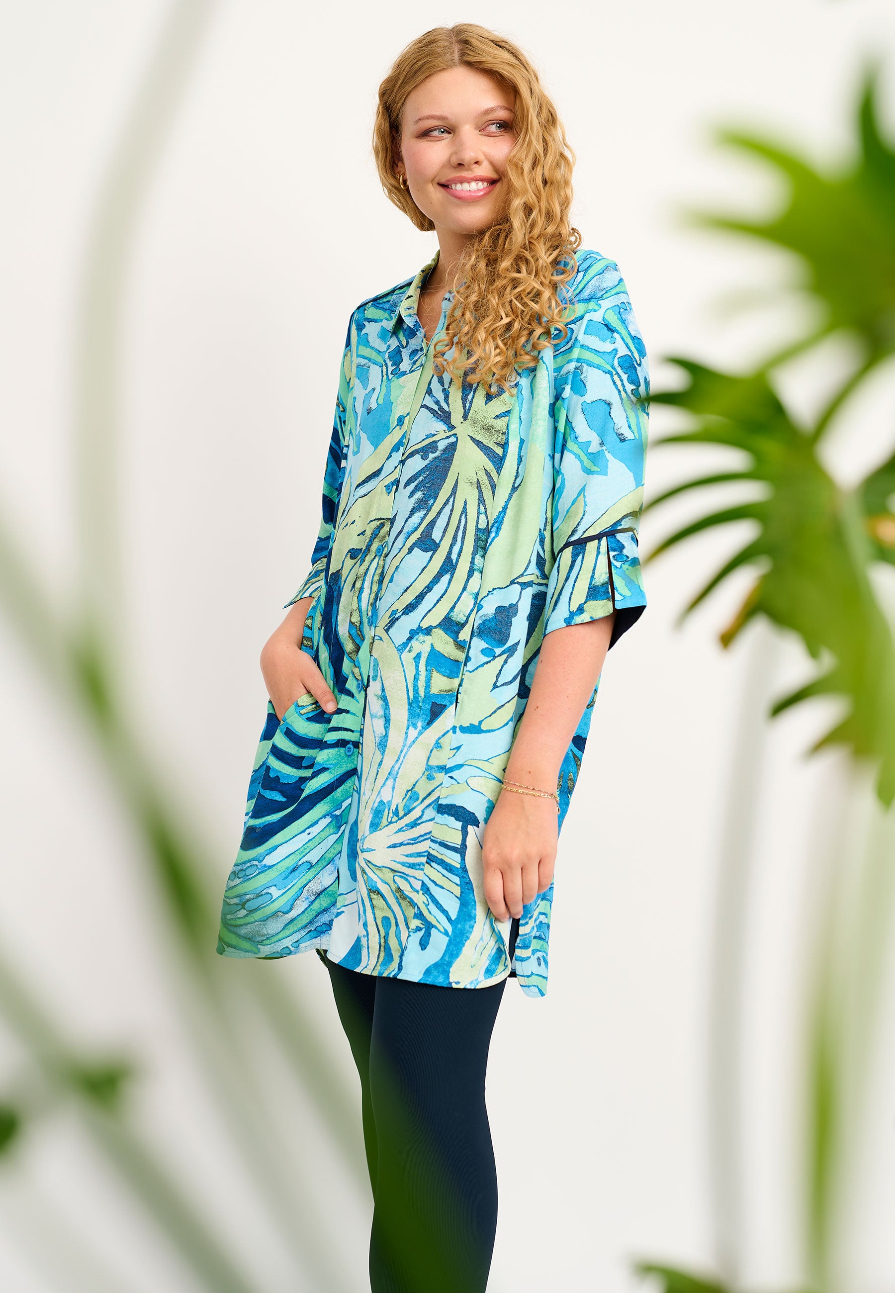 Chalou CHNatascha Kjoler 5285 turquoise