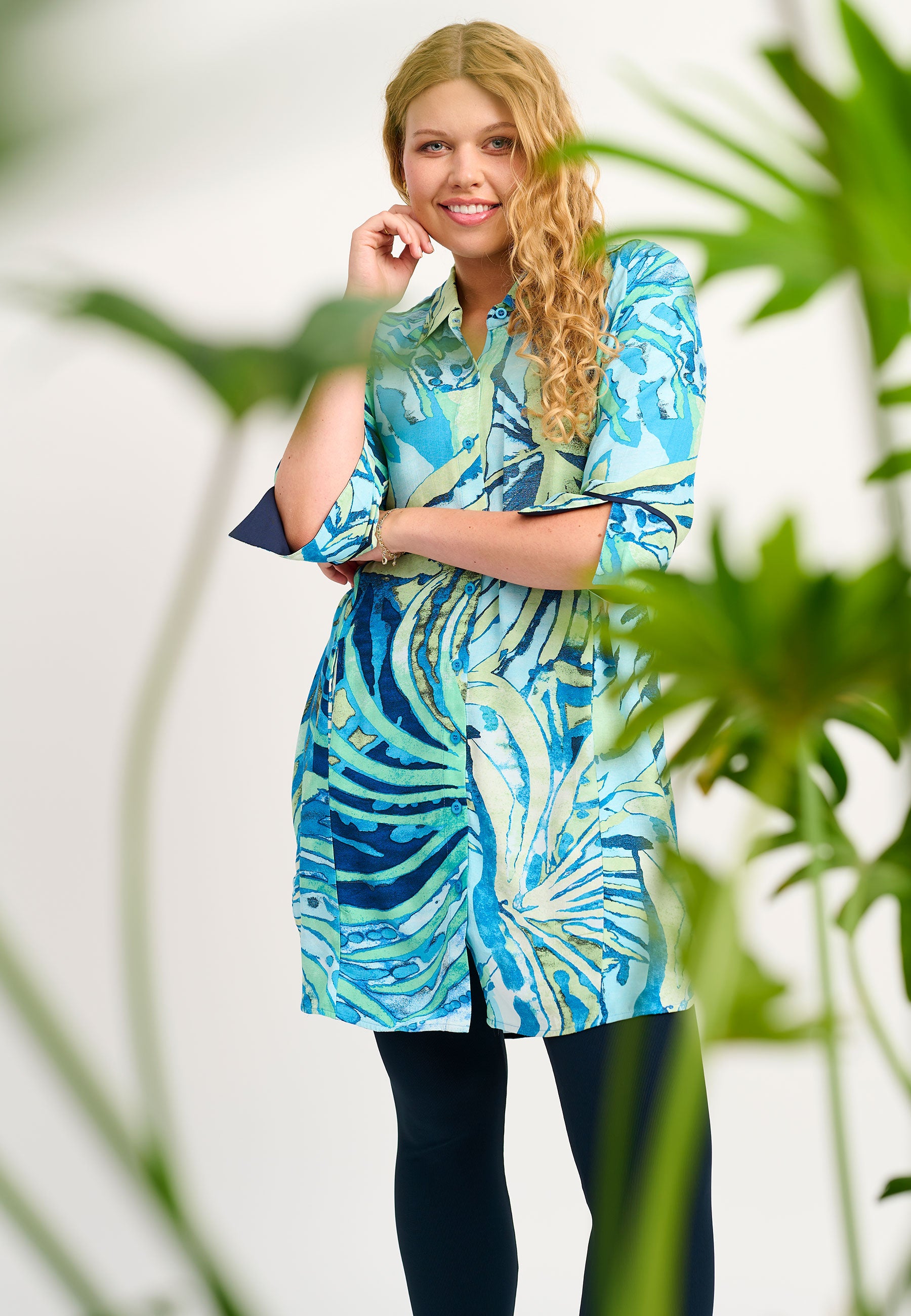 Chalou CHNatascha Kjoler 5285 turquoise