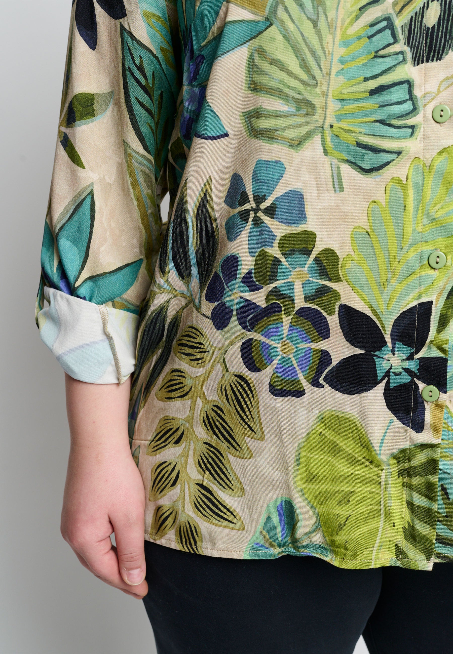 Chalou CHRegine Skjortebluser 025 Olive green