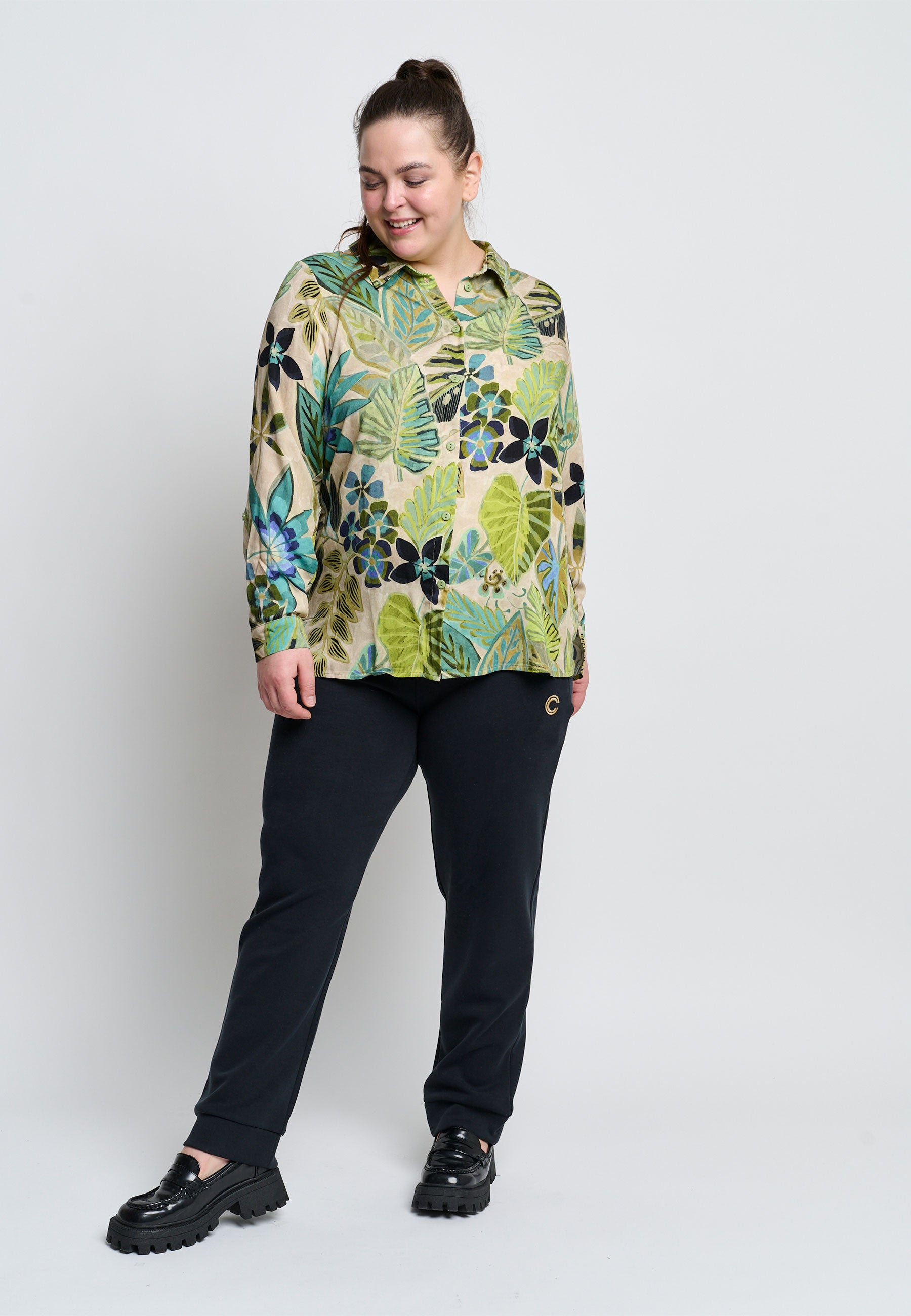 Chalou CHRegine Skjortebluser 025 Olive green