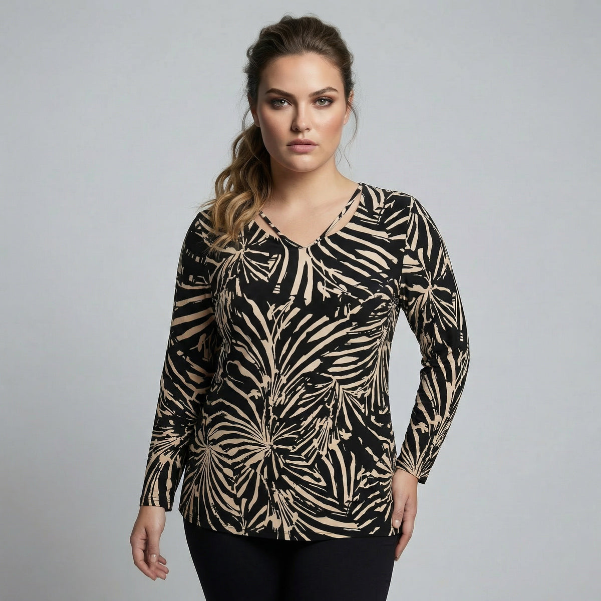 Chalou CHReni Bluser 9999 BLACK