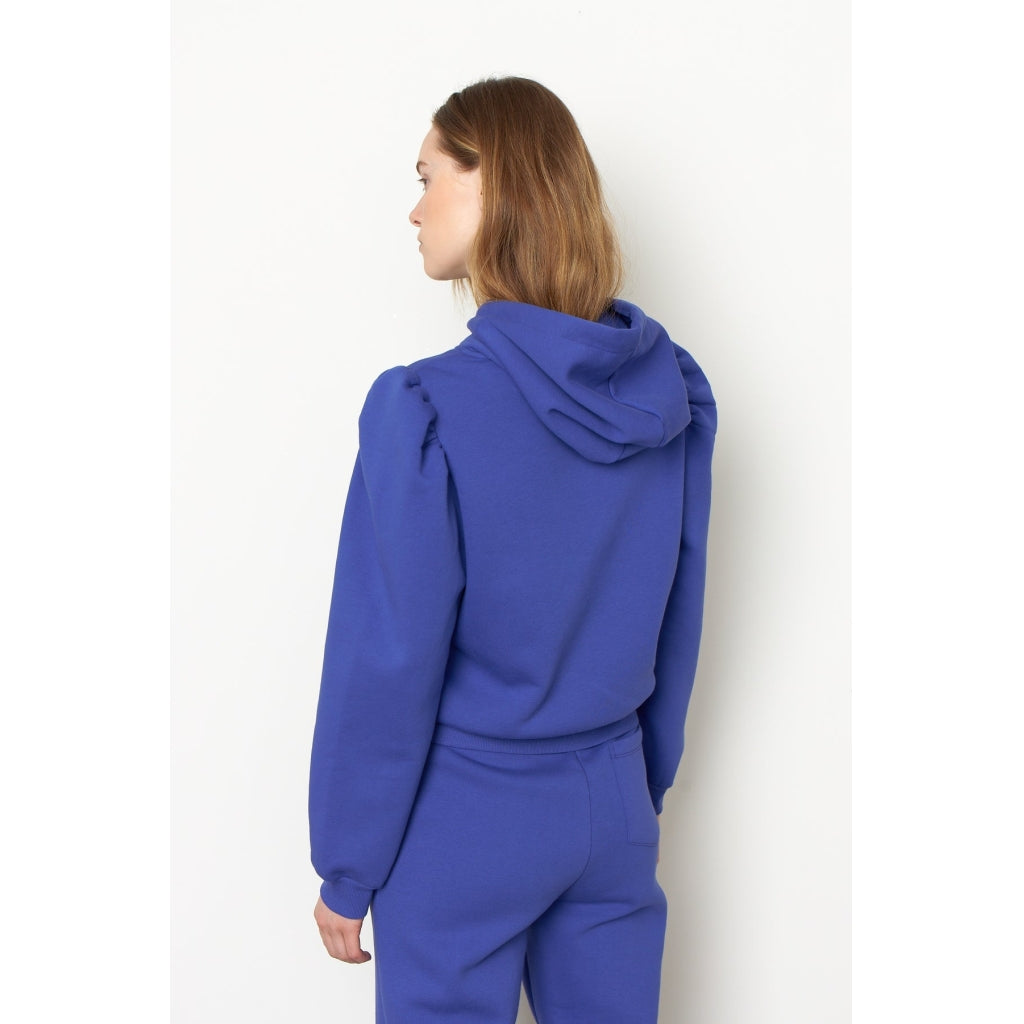 Second Female Carmelle sweat hoodie Sweatshirt Spectrum blue