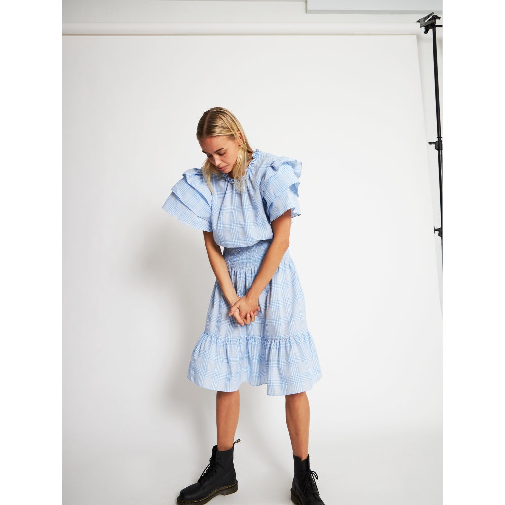 Stella Nova Carmine dress Dress Blue check