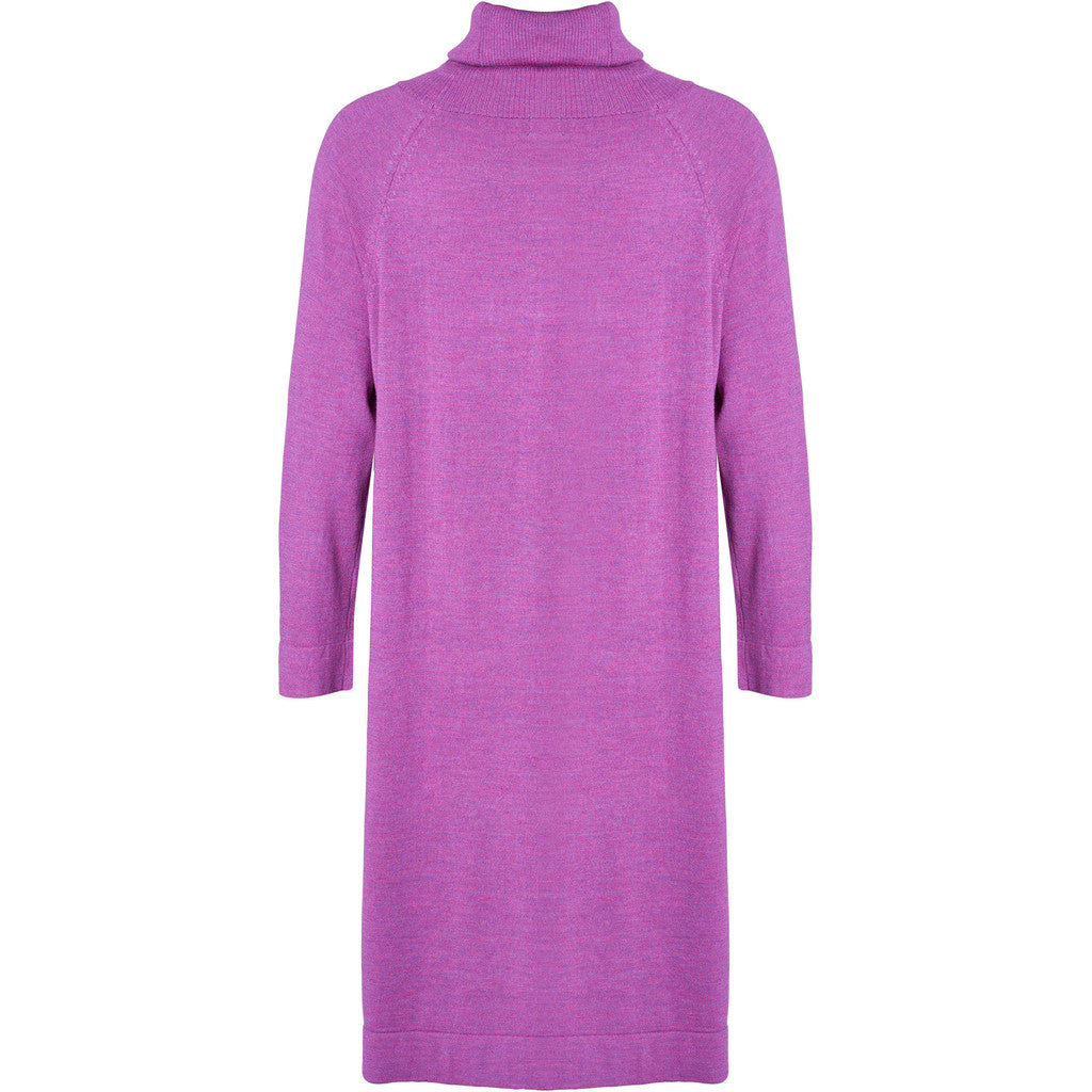Lind Charlotte Knit Dress 205448 Hotensia purple melange