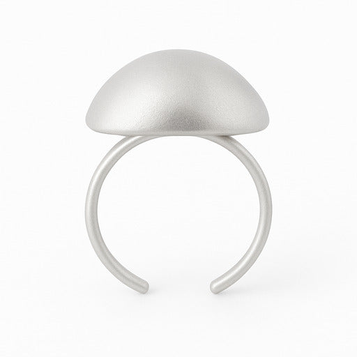Dansk Copenhagen - ringe - 1C1157, elegant sølvring med kuppel.