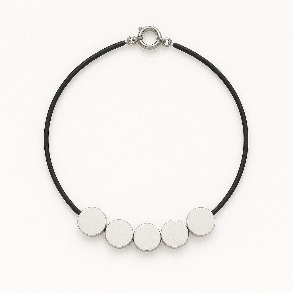 Dansk smykkekunst armbånd - 7C5297, elegant forgyldt sølvdesign.