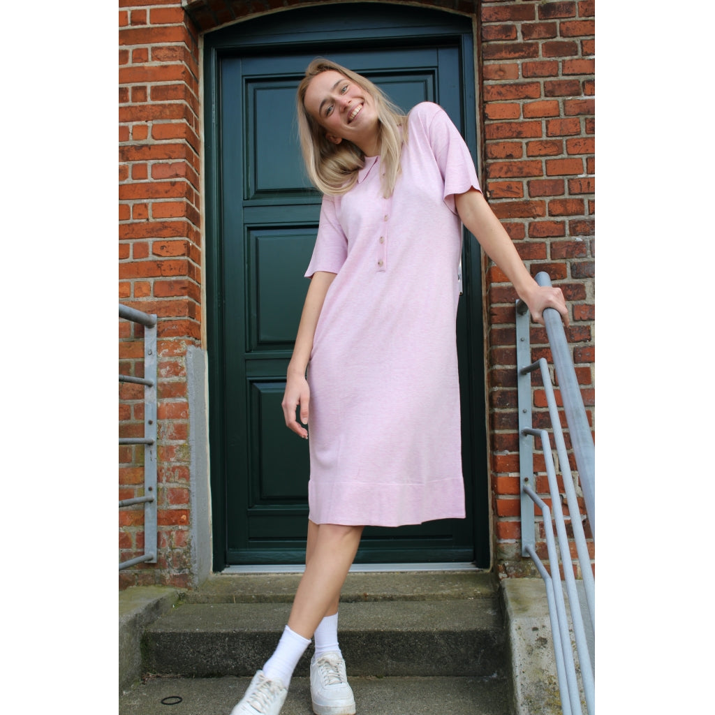 NORR Chelsea knit dress Dress Pink
