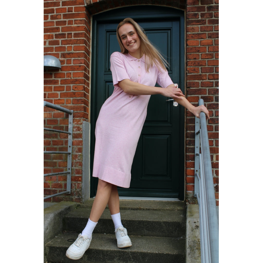 NORR Chelsea knit dress Dress Pink