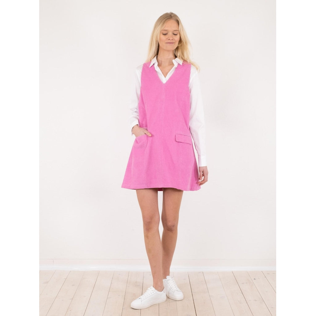 Neo Noir Christel corduroy dress Dress Light pink