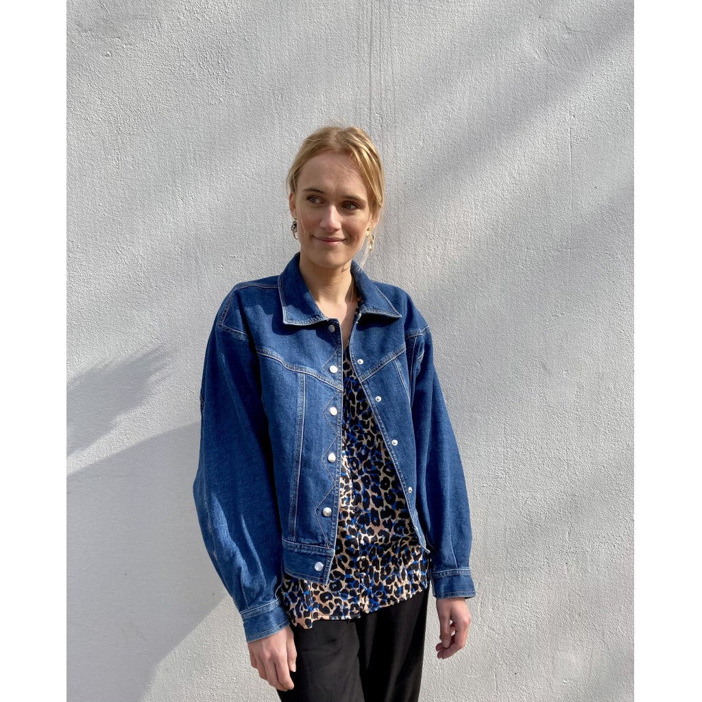 Crãs Cowgirl cras jacket Jacket Light blue denim