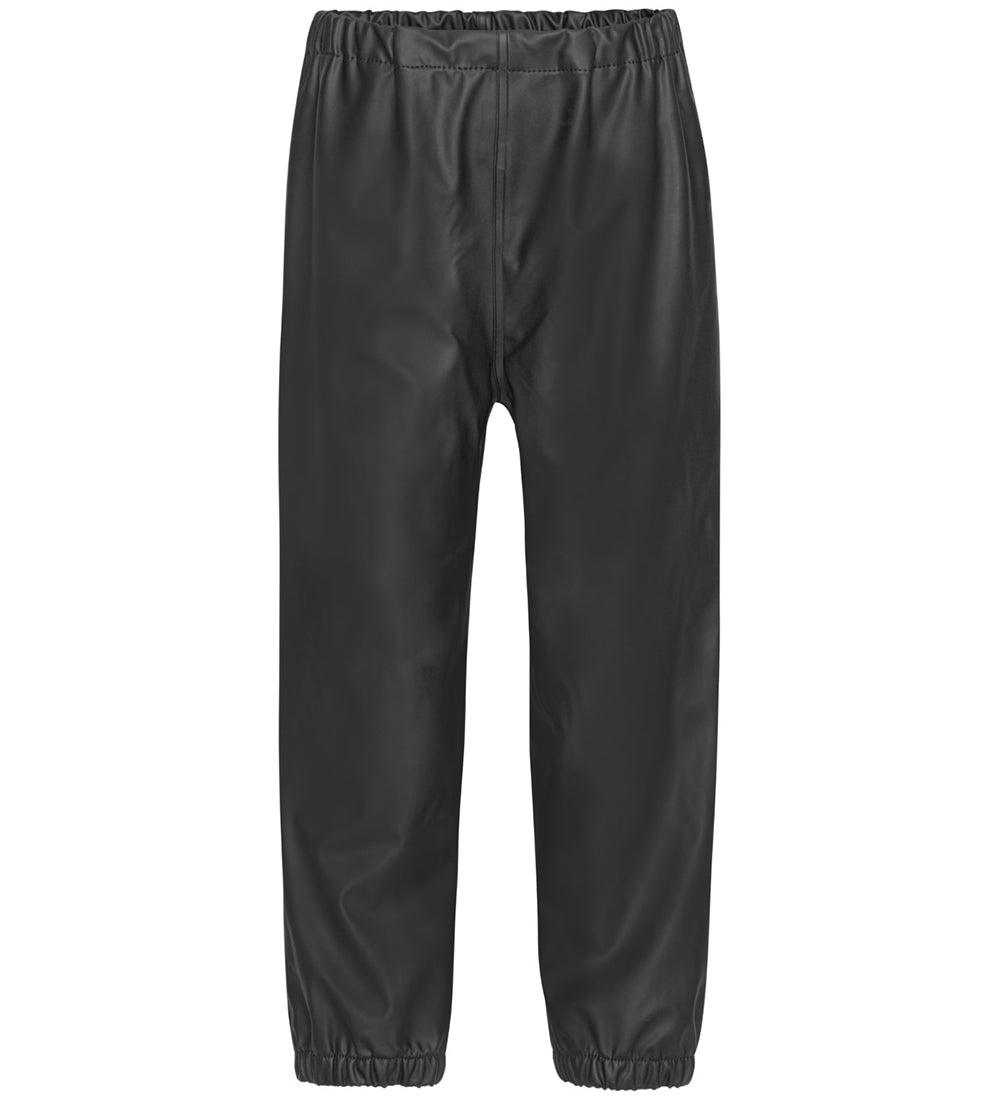 Ver de Terre regnbukser med justerbare velcrolukninger og vandtætte sømme.