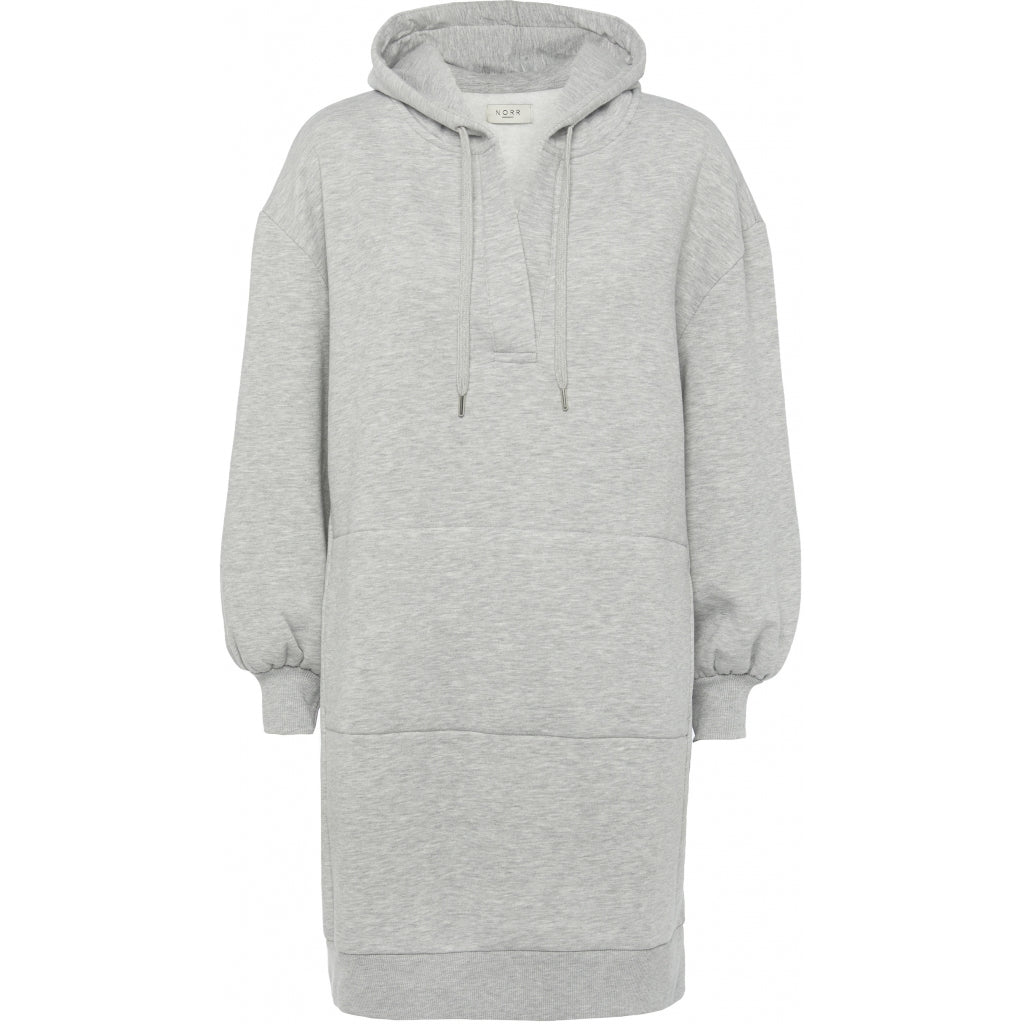 NORR Denver sweat dress Dress Light Grey Melange