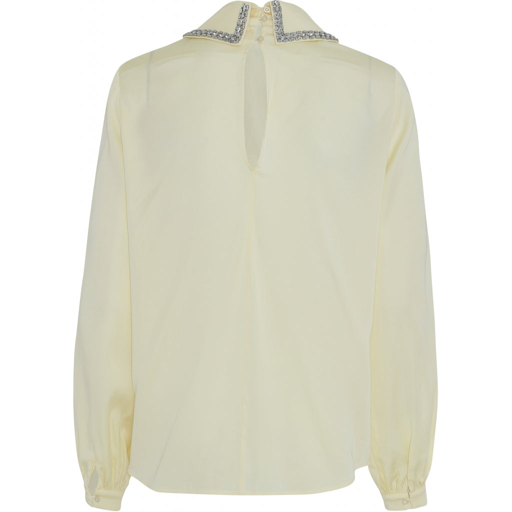 Custommade Drea blouse Skjorter og bluser Almond oil