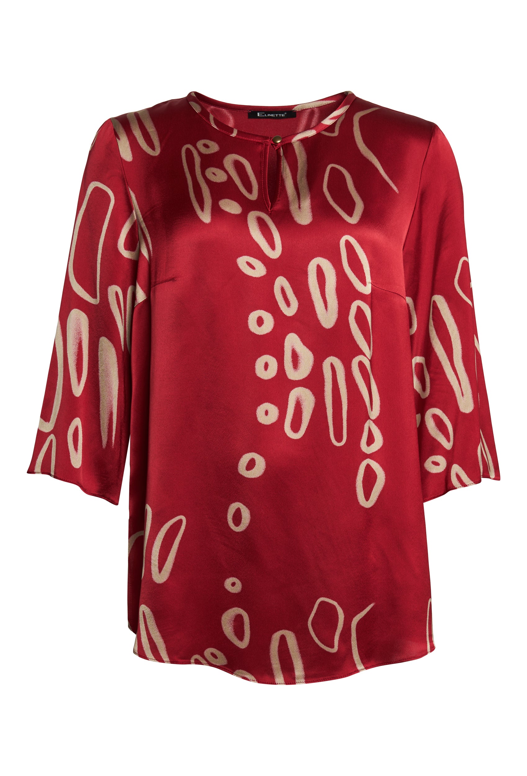 Elinette ELAlicia Bluser 1455 Deep Red