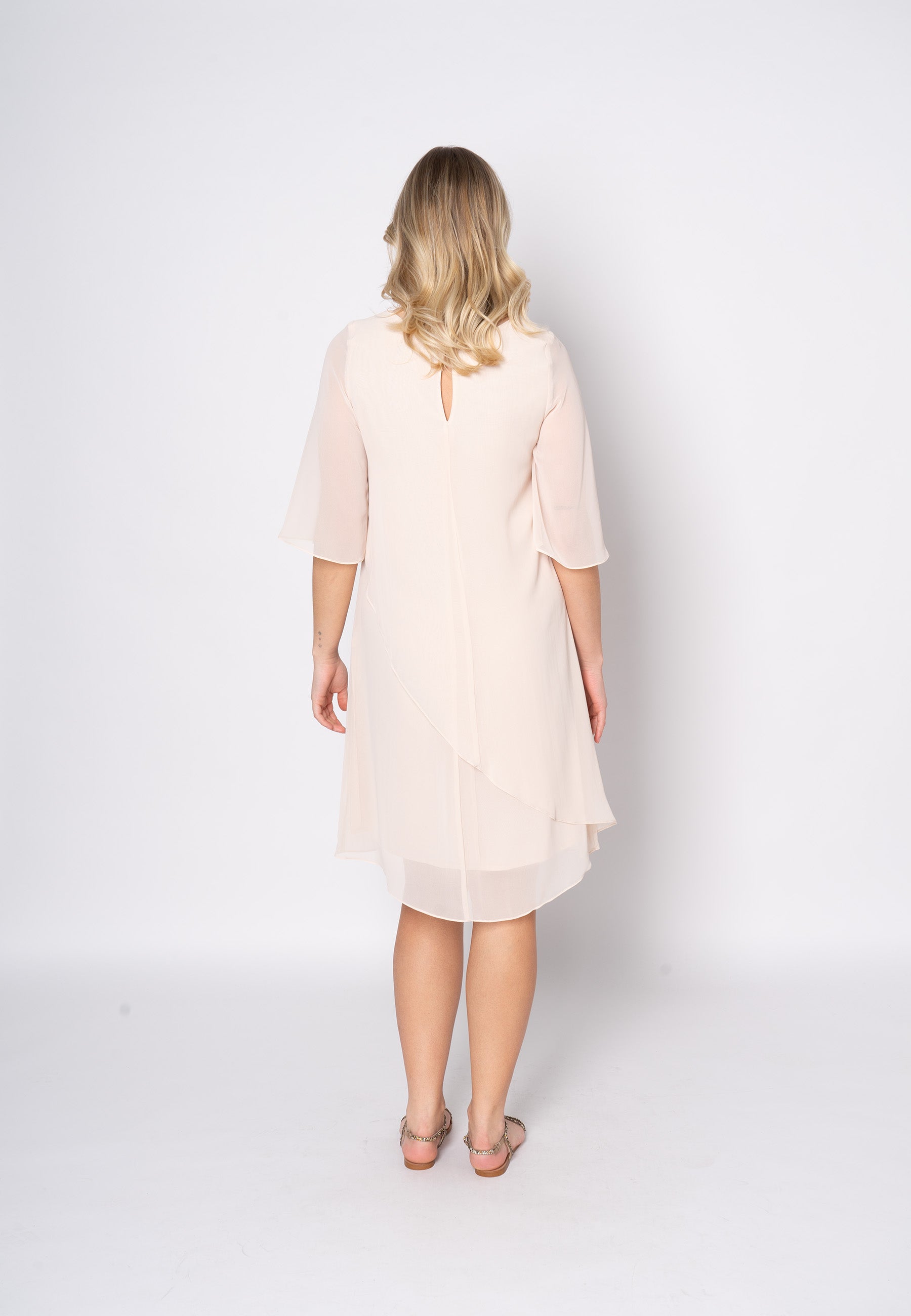 Elinette ELApril Kjoler 1051 Champagne beige