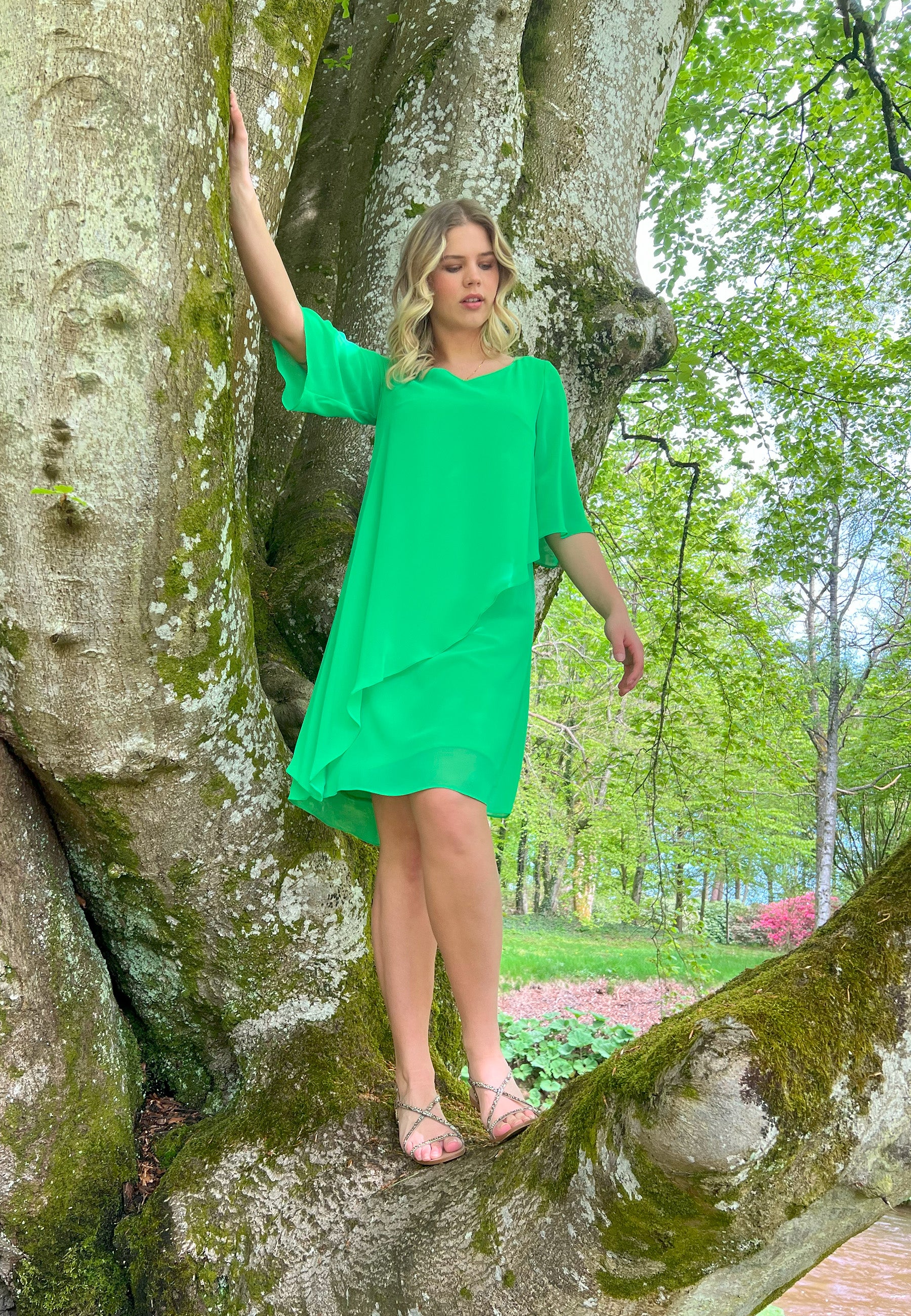 Elinette ELApril Kjoler 3320 Flash green