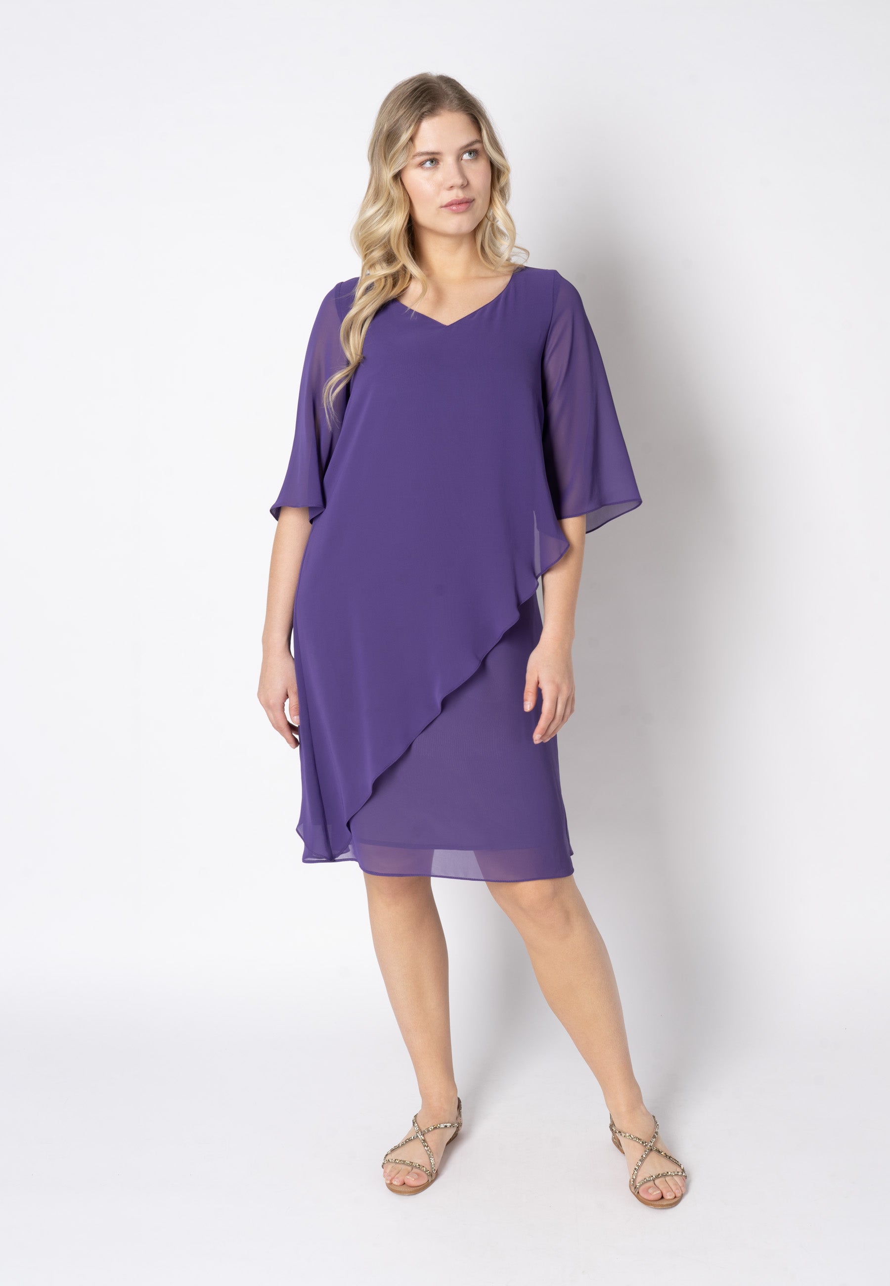 Elinette ELApril Kjoler 438 Dark Violet