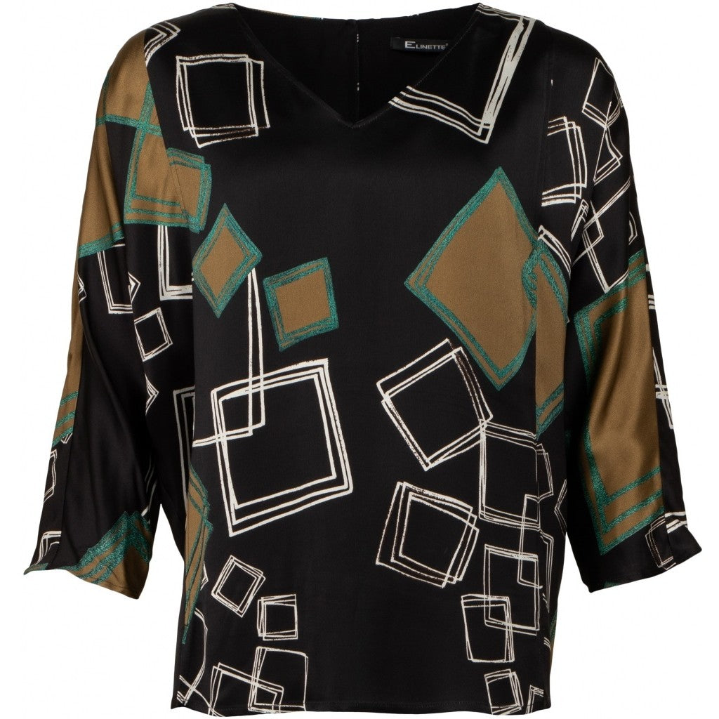 Elinette ELBlouse Bluser 1900 Black