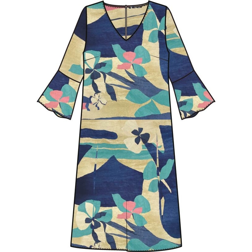 Elinette ELMilda Kjoler 5850 Deep Blue