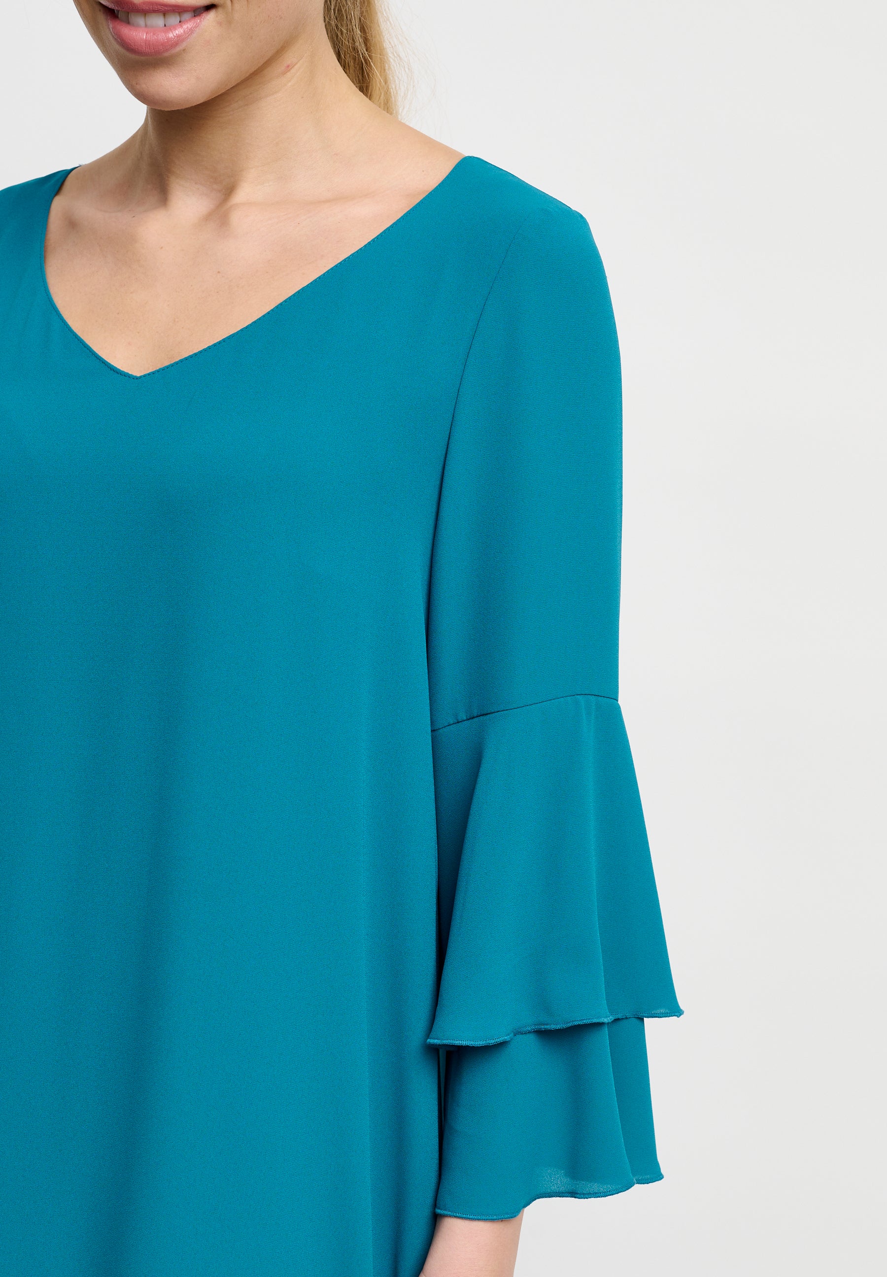 Elinette ELMoxi Kjoler 1659 Petrol Green