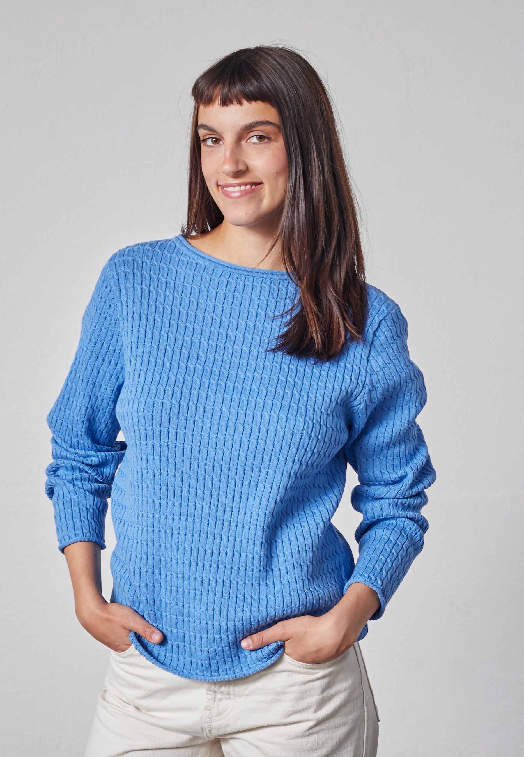 Lind ETAchaia Knit Pullover 5450 Sky Blue