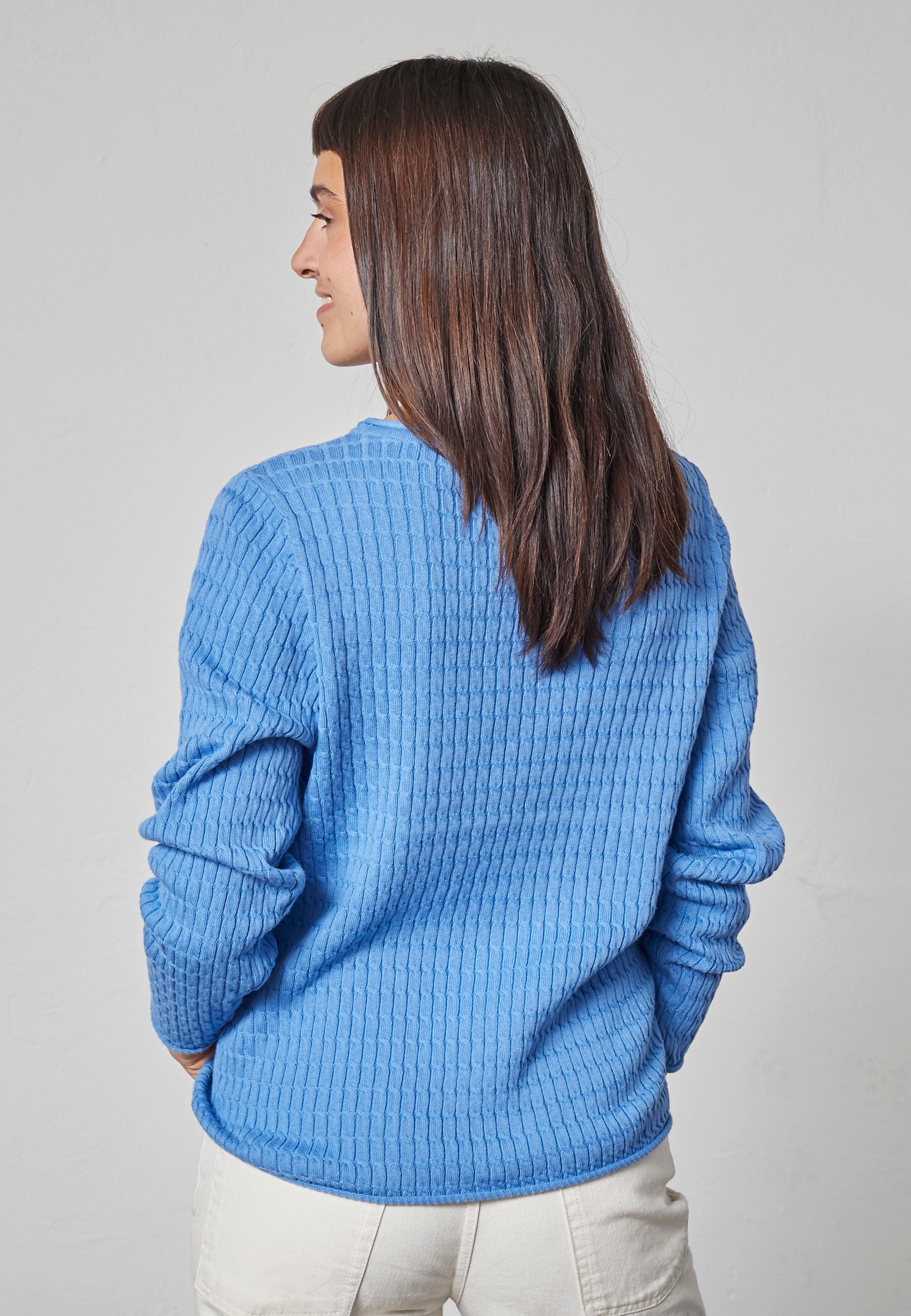 Lind ETAchaia Knit Pullover 5450 Sky Blue