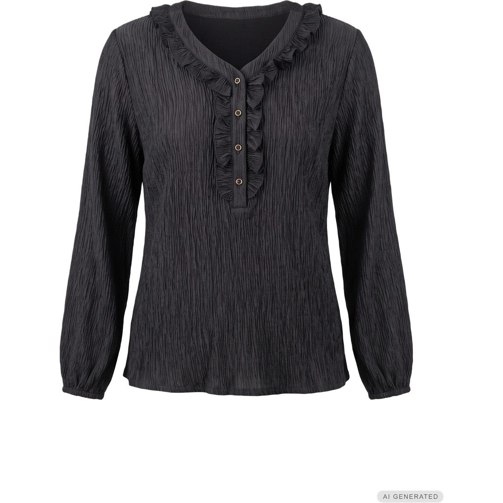 Elton ETBellevue Bluser 9999 BLACK