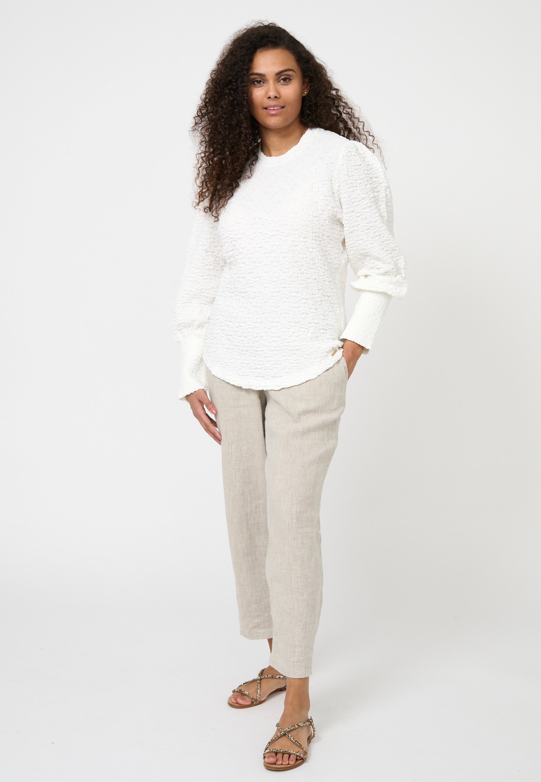 Elton ETBernie T-Shirt 1060 Vanilla