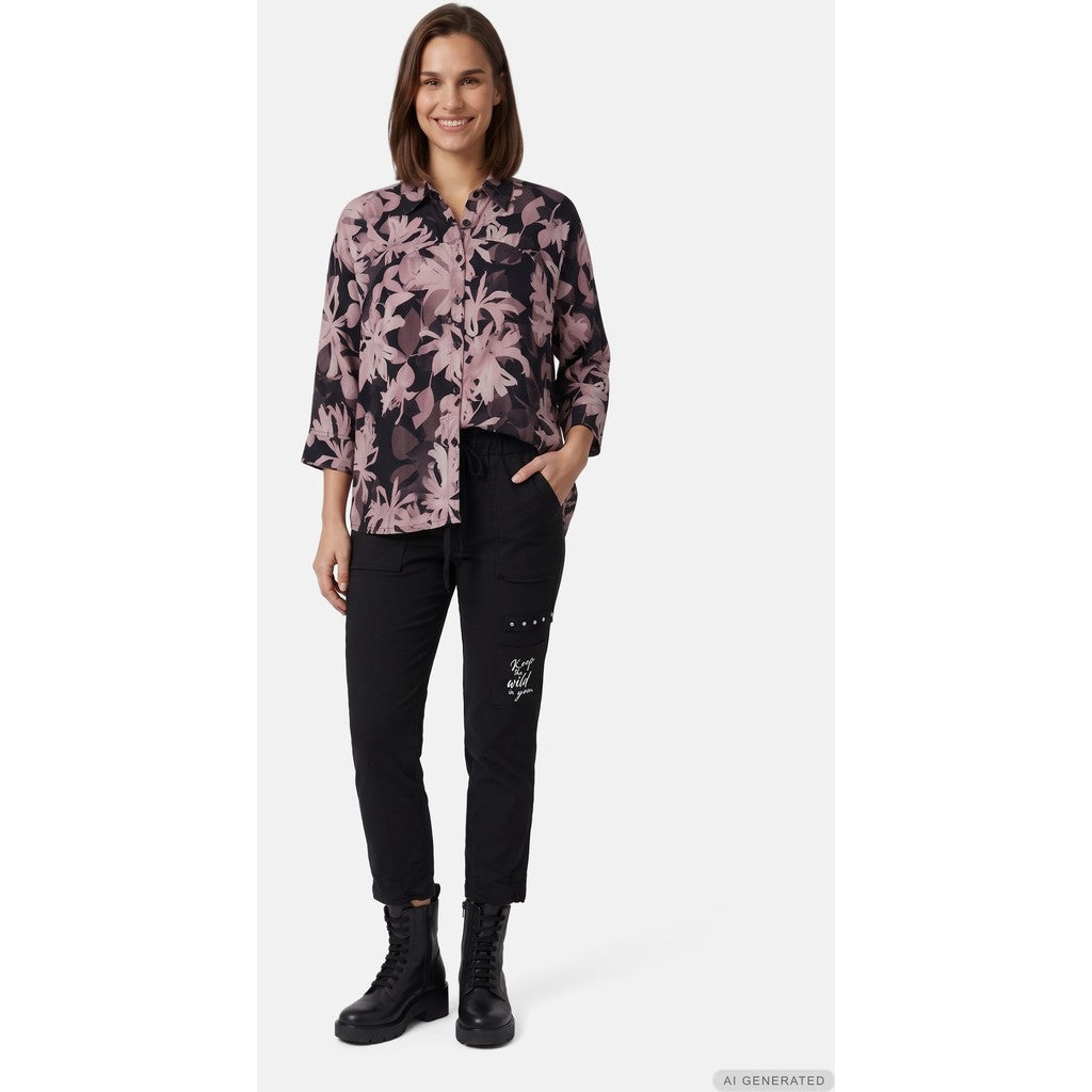 Elton ETCorning Skjortebluser 9999 BLACK