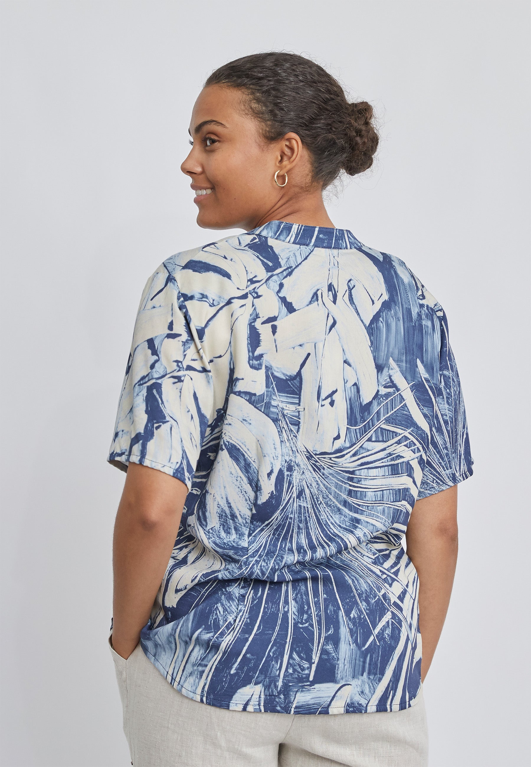 Elton ETGillian Bluser 5501 DENIM BLUE