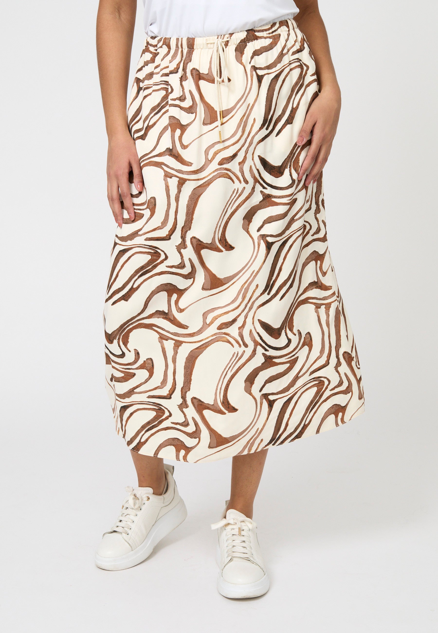Elton ETHarley Nederdele 1325 Cashew Brown