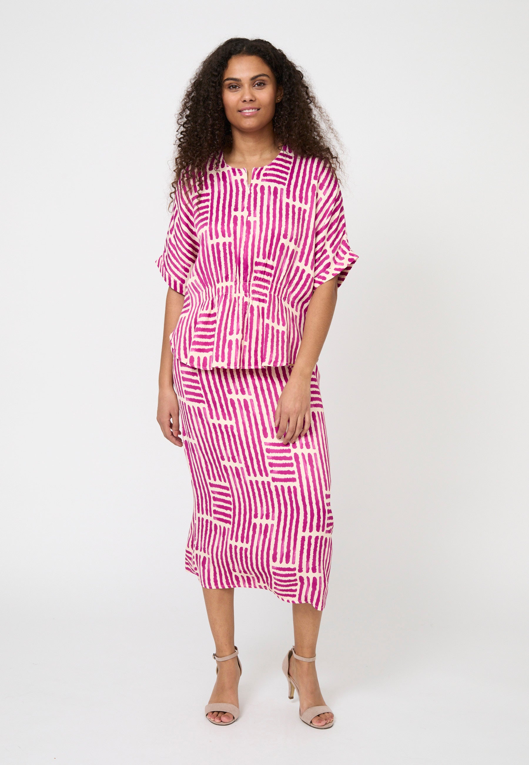 Elton ETHarley Nederdele 7250 Fuchsia