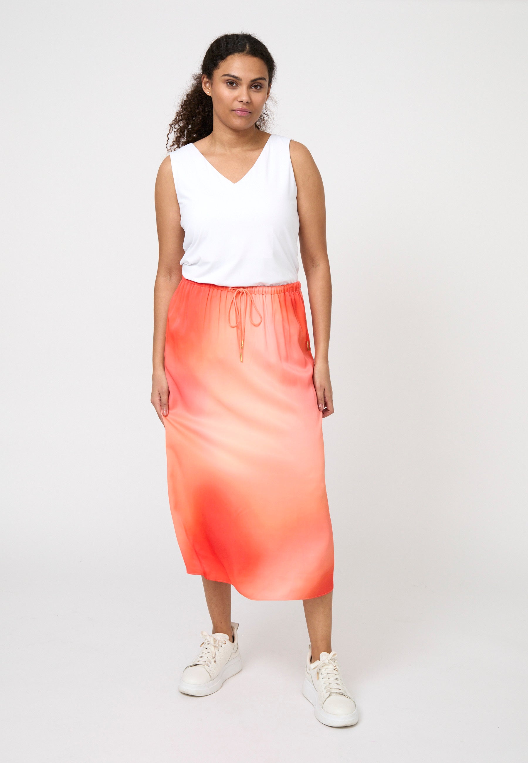 Elton ETHarley Nederdele 8150 Light Coral Red