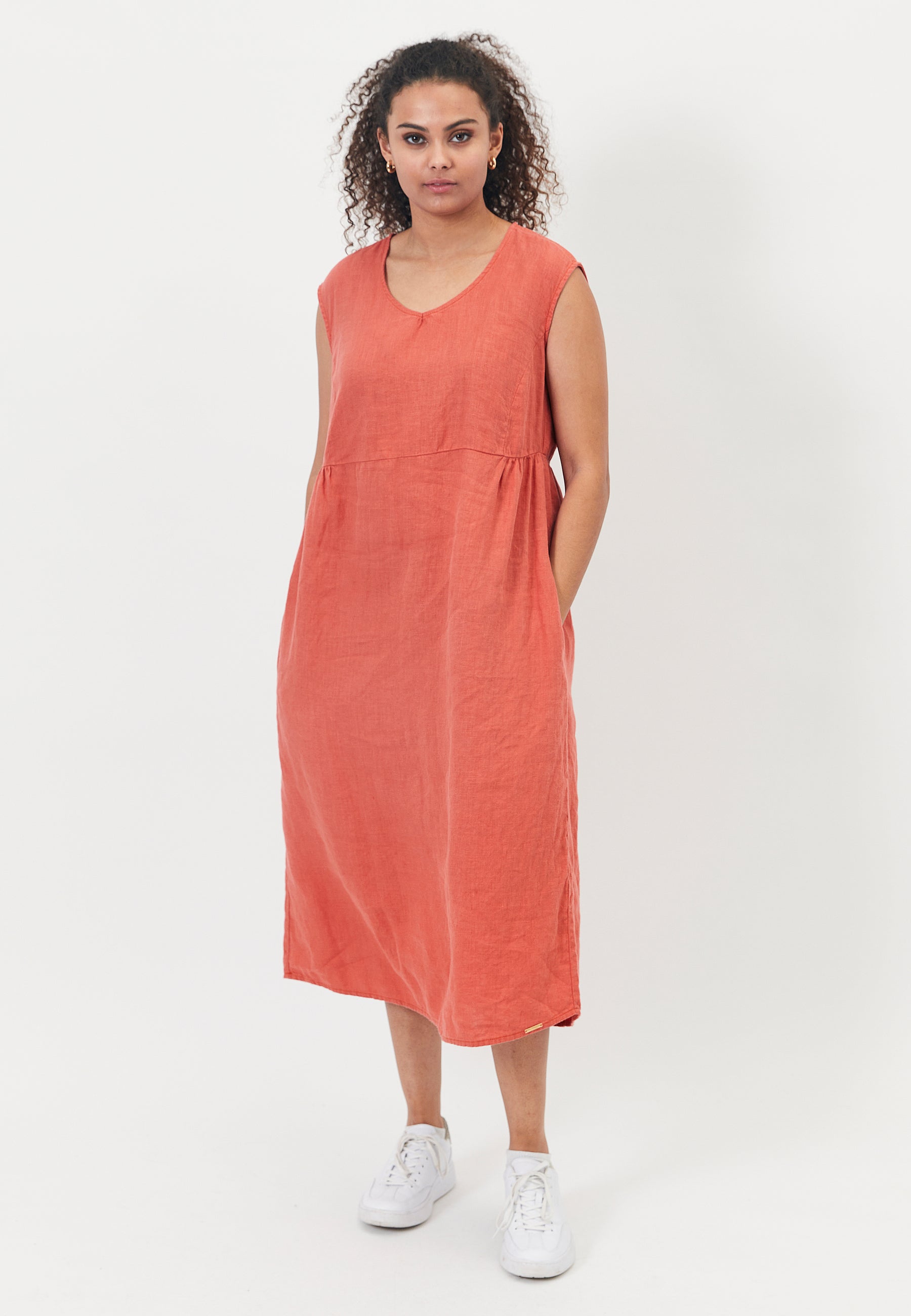 Elton ETLarisa Kjoler 281 Dark Orange