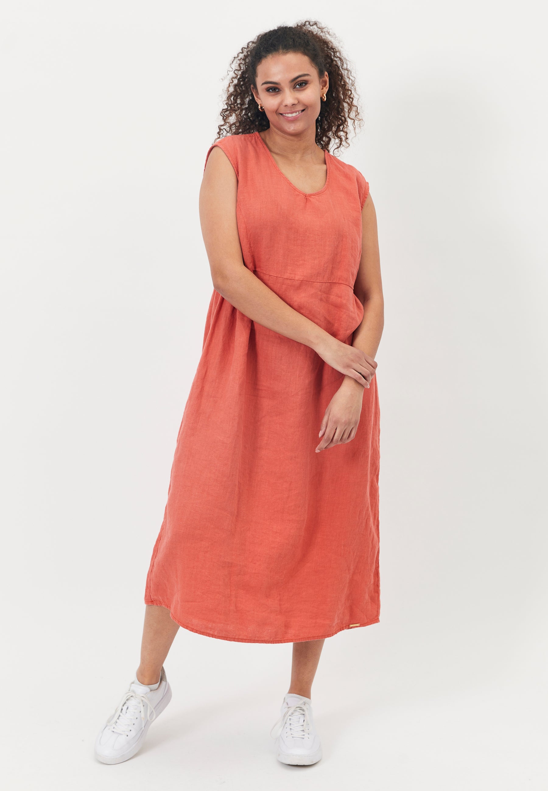 Elton ETLarisa Kjoler 281 Dark Orange