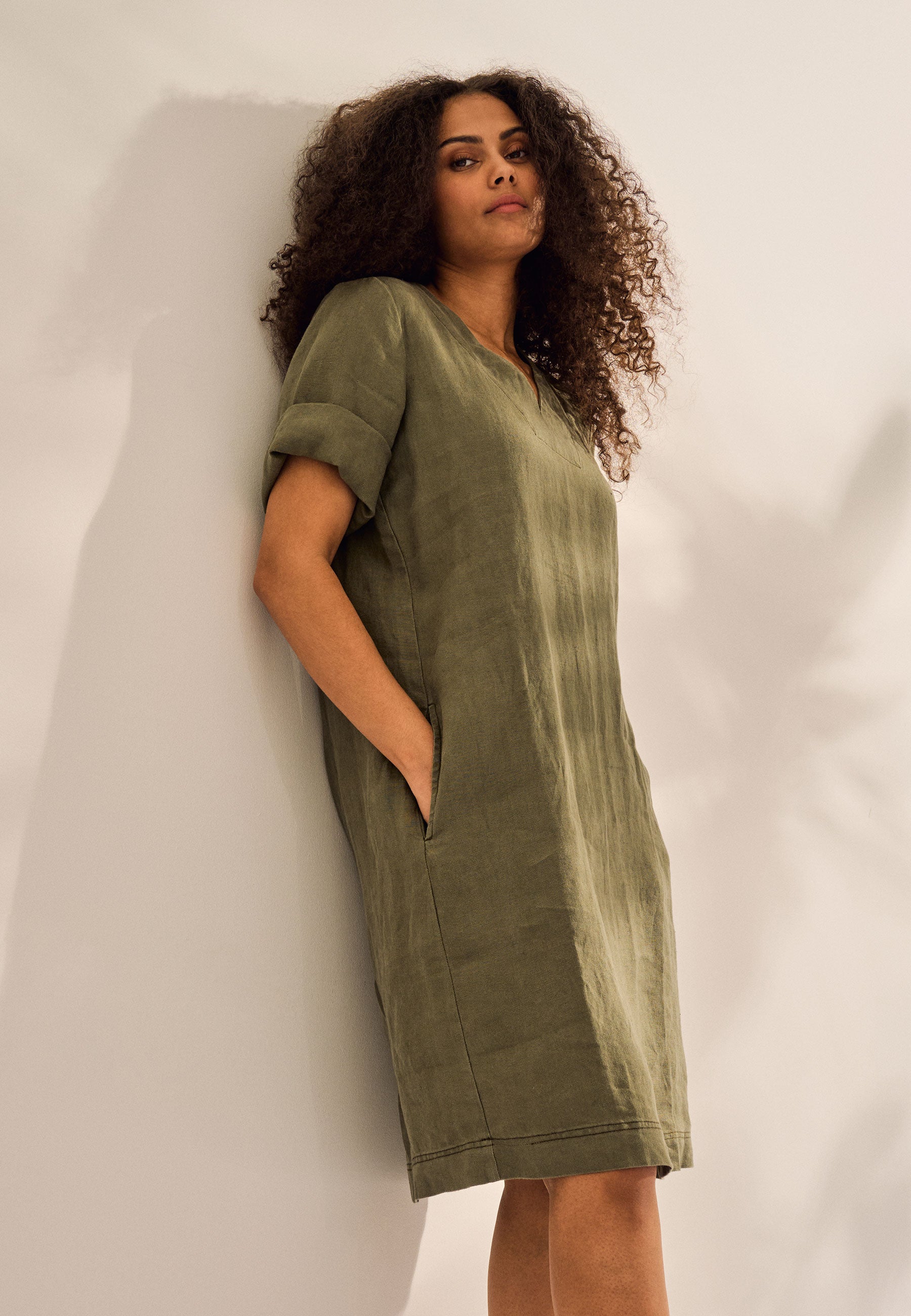 Elton ETLian Kjoler 3770 Dusty olive green
