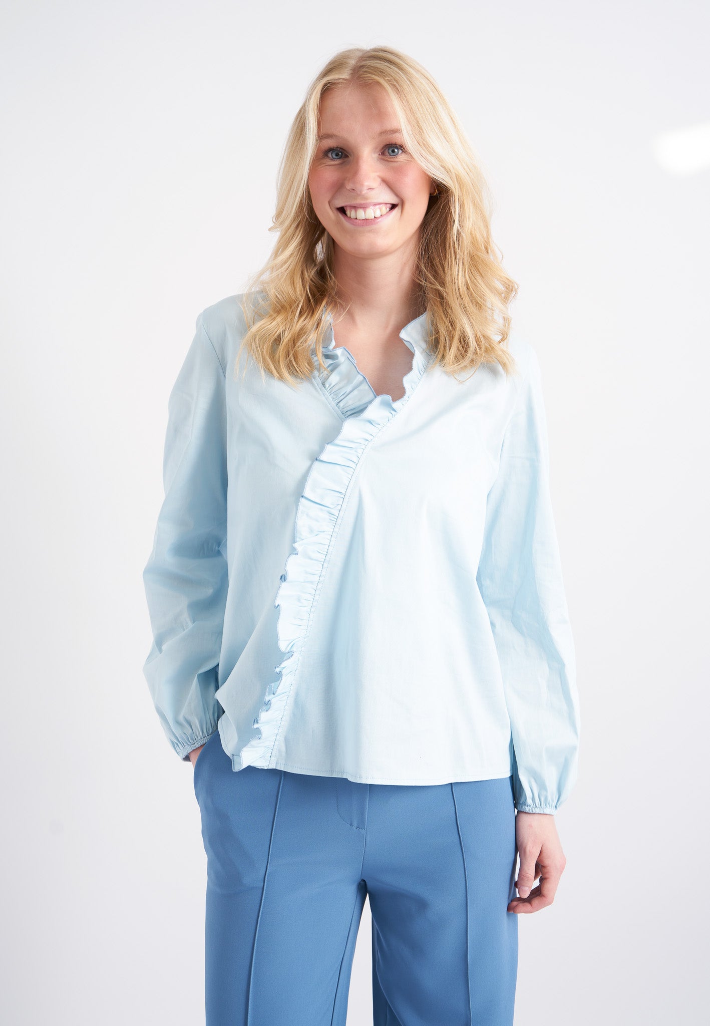 Elton ETLolan Bluser 5005 Dusty pale blue
