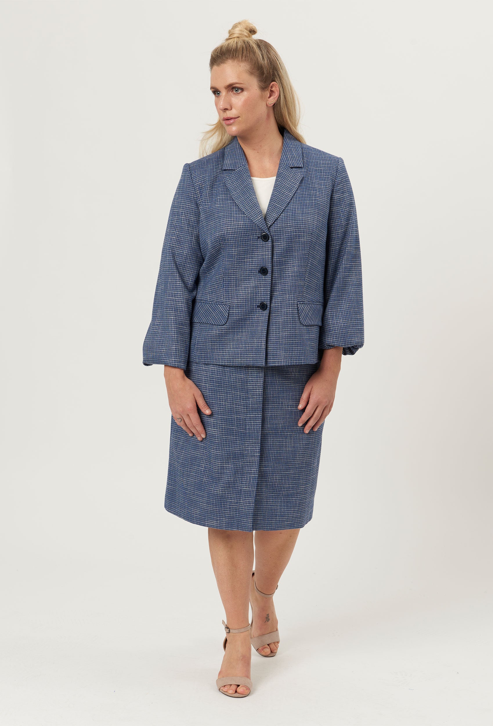Elton ETMarni Blazer 052 Denim Blue