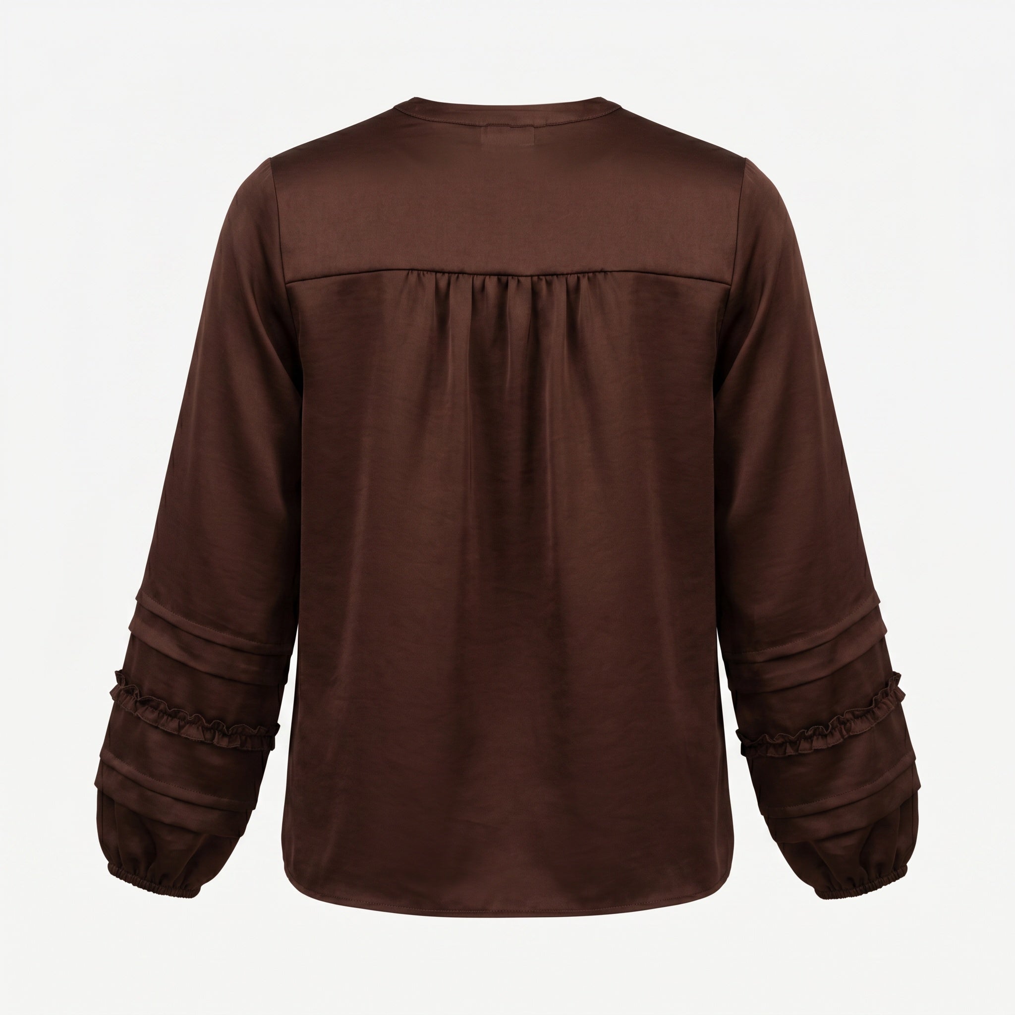 Elton ETMasha Skjortebluser 1451 Mocca Brown