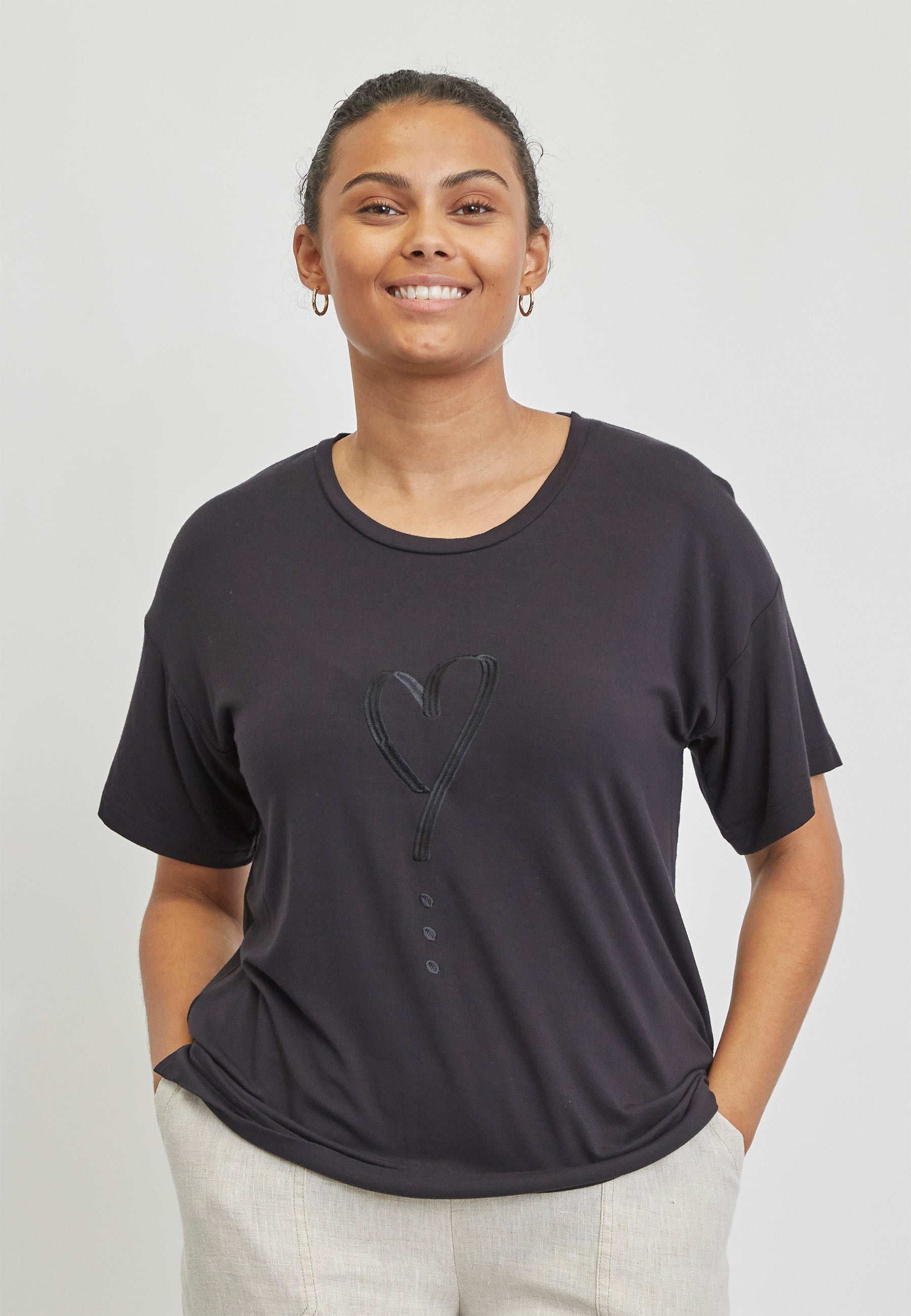 Elton ETMelita T-Shirt 9999 BLACK