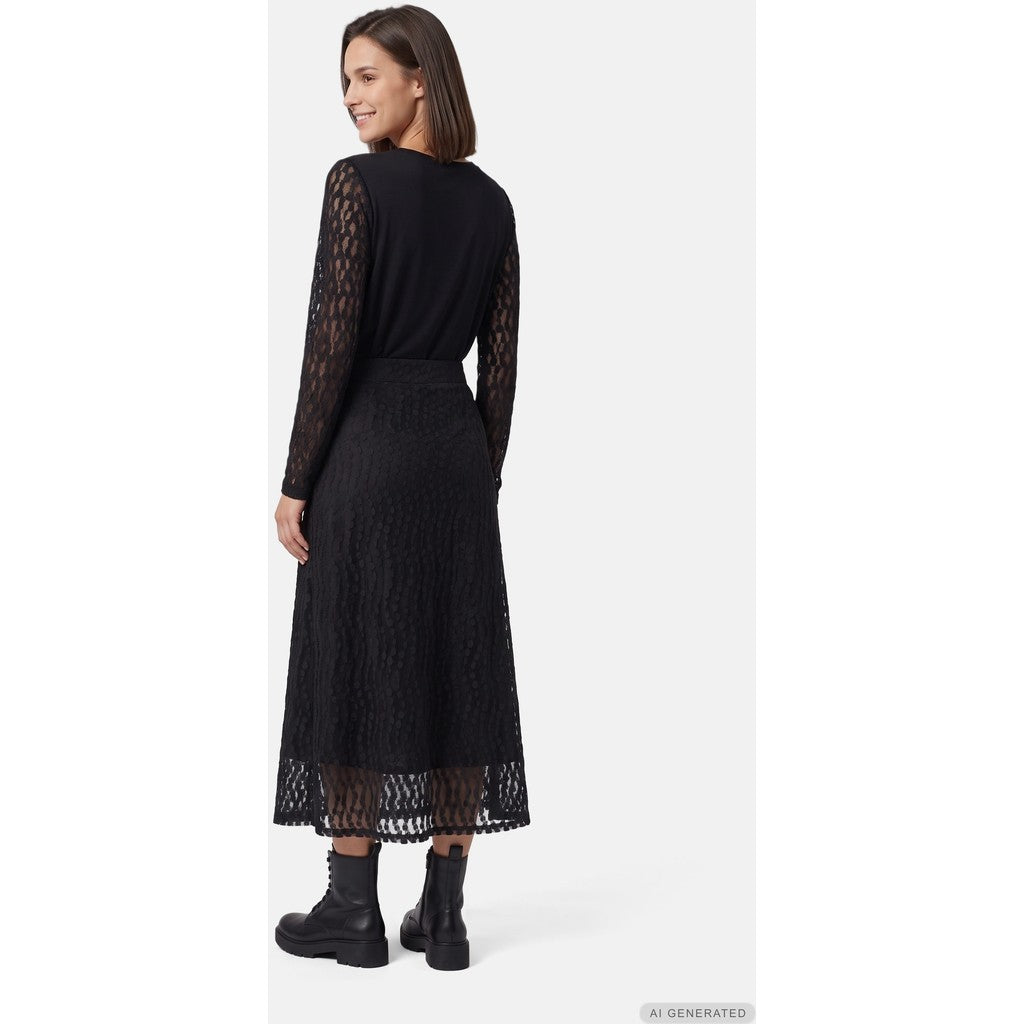 Elton ETNif Nederdele 9999 BLACK
