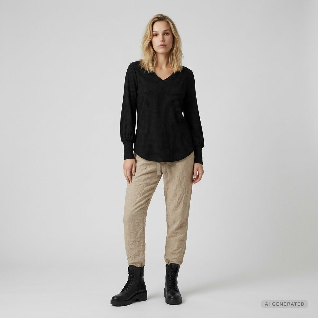 Elton ETNihla Bluser 9999 BLACK
