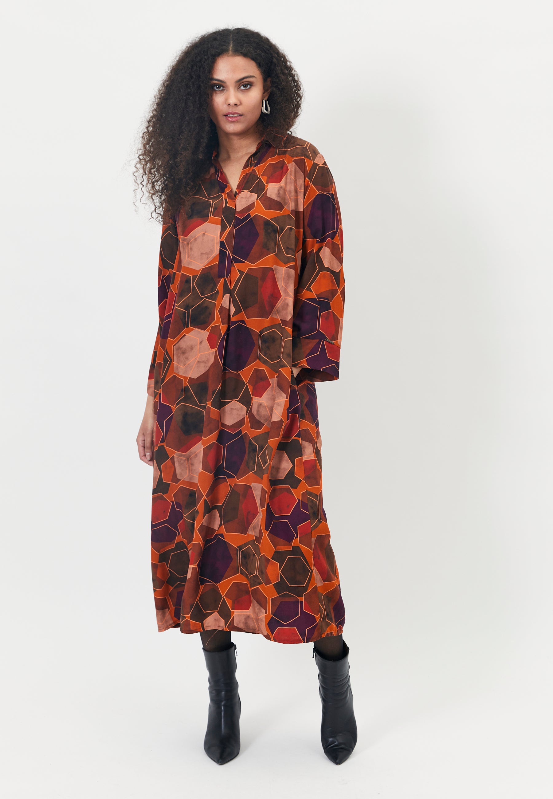 Elton ETPricilla Kjoler 036 Orange
