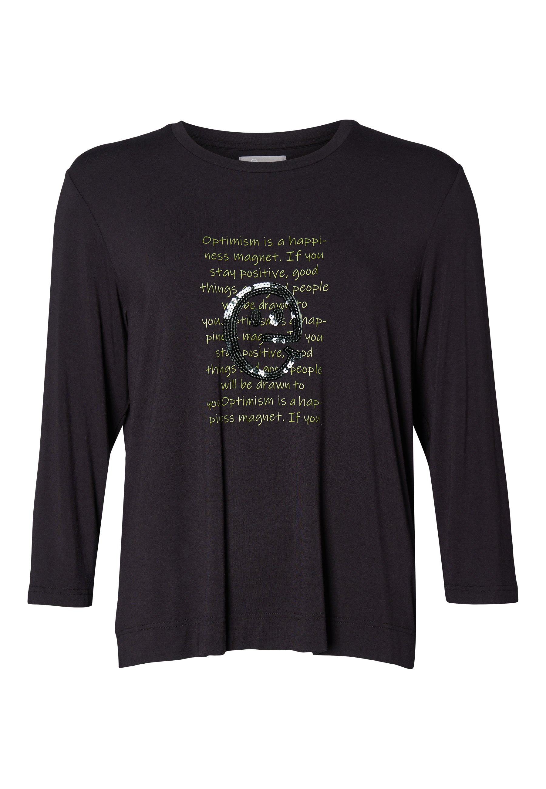 Elton ETSmille T-Shirt 9999 BLACK