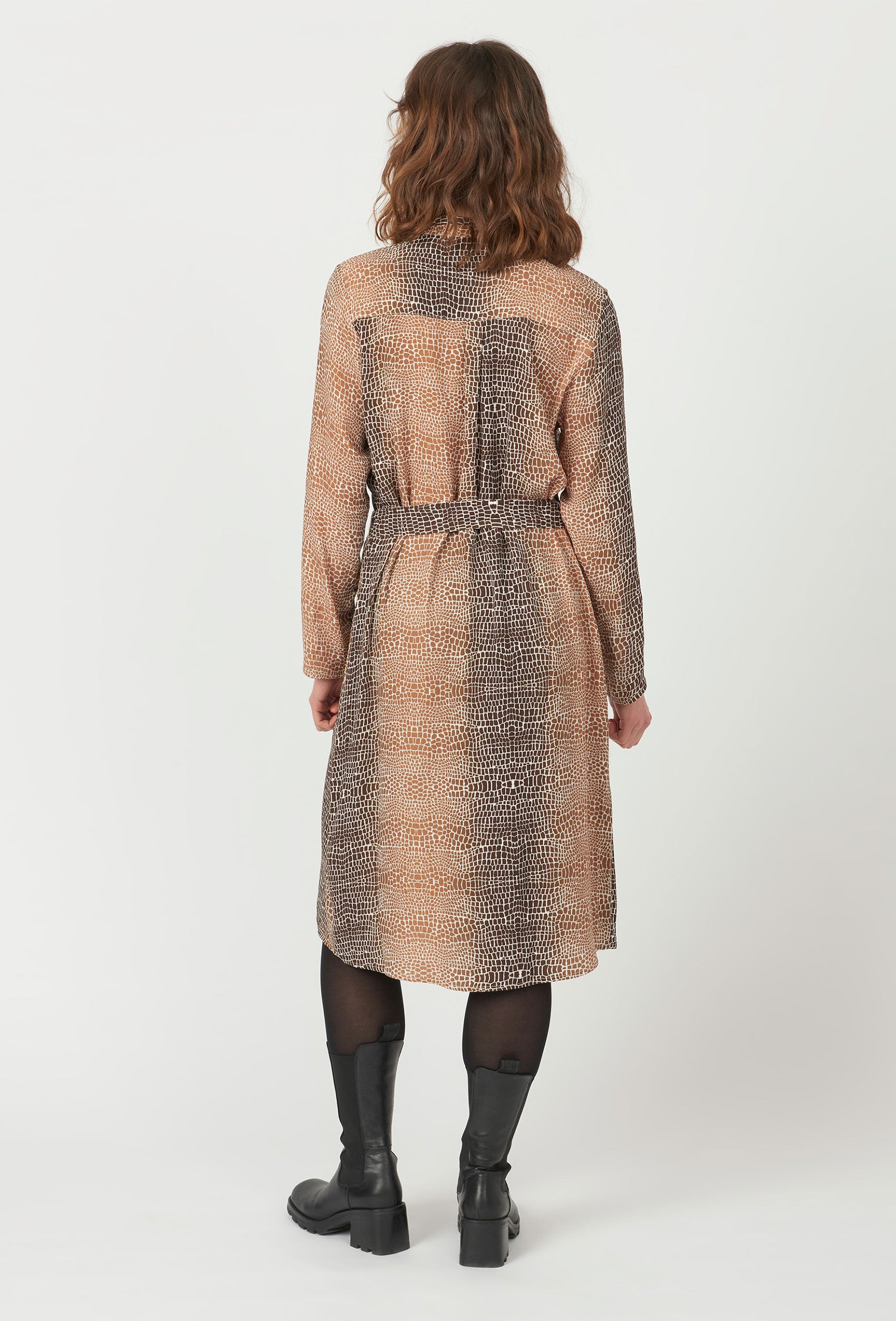 Elton ETTessa Kjoler 037 Brick Brown