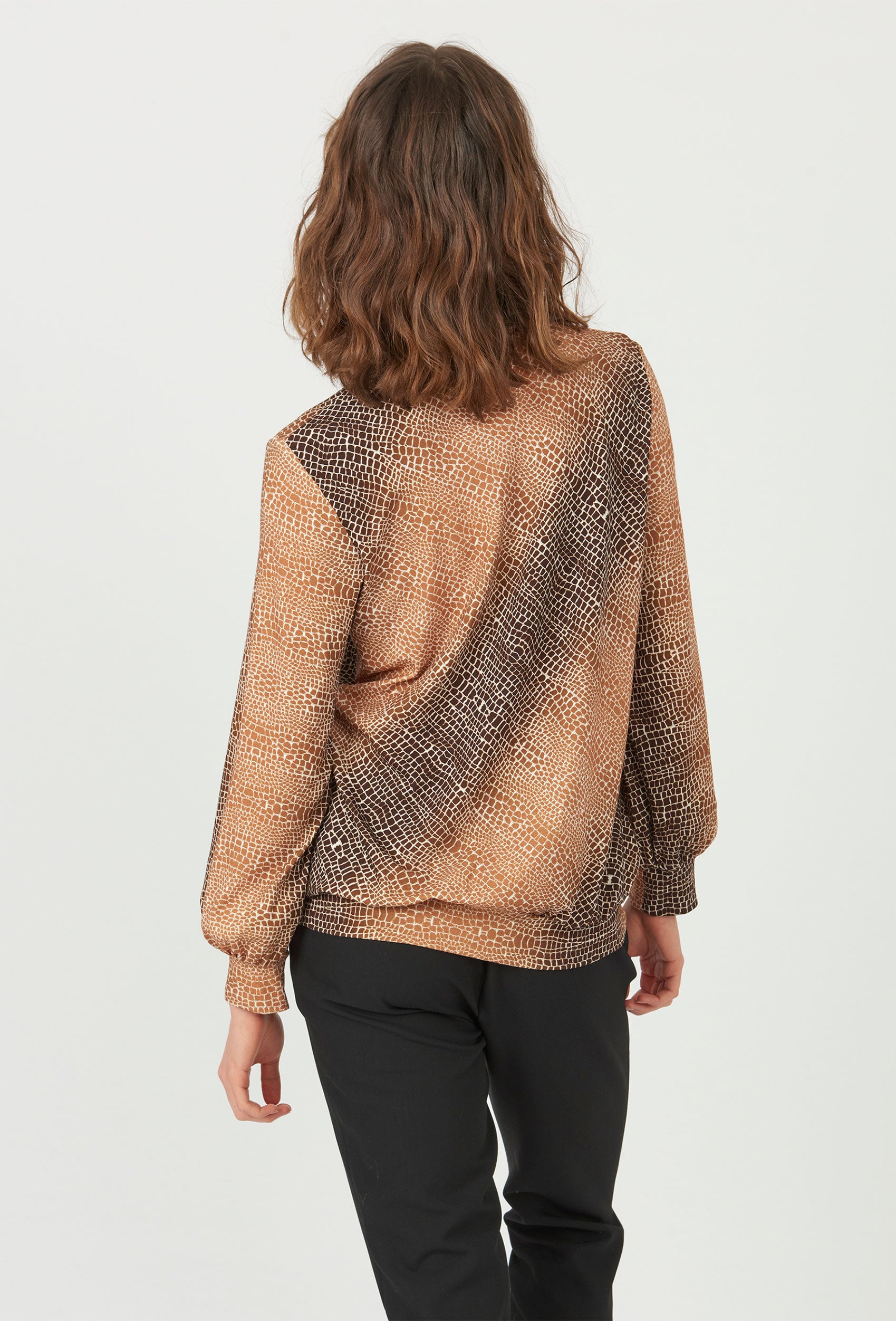 Elton ETThamara T-Shirt 037 Brick Brown