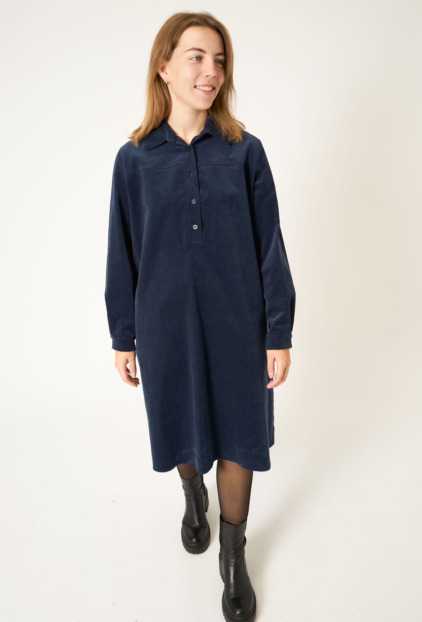 Elton ETViola Kjoler 009 Navy blue