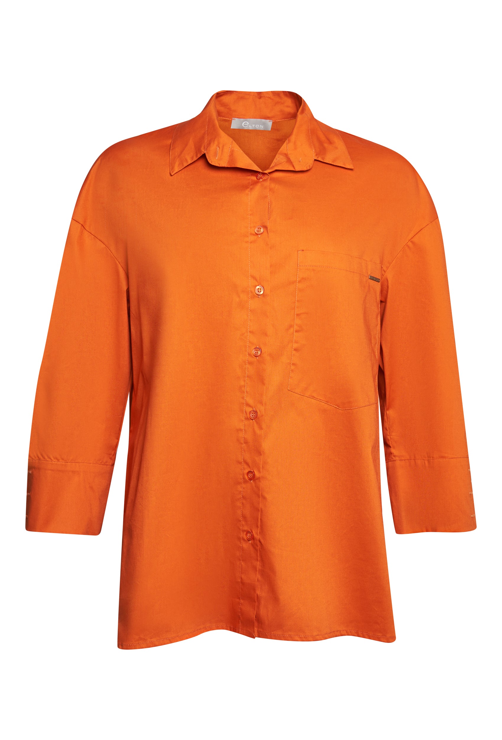 Elton ETWera Skjortebluser 093 Dark Orange