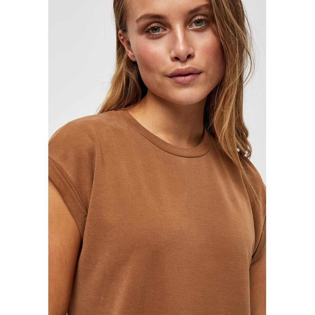 Desires Elara dress Dress Rubber brown