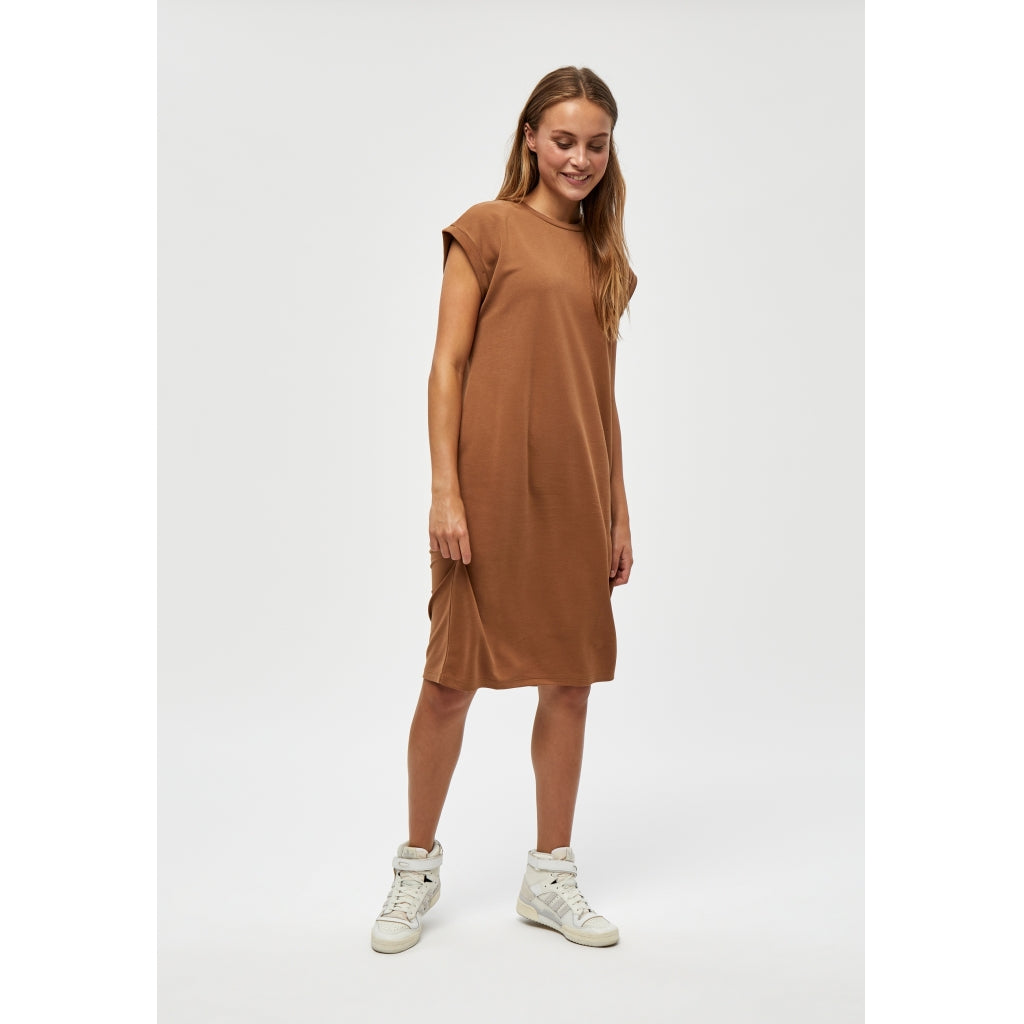 Desires Elara dress Dress Rubber brown